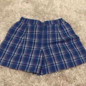 Uniqlo Kids Plaid Shorts - 11/12 kb3